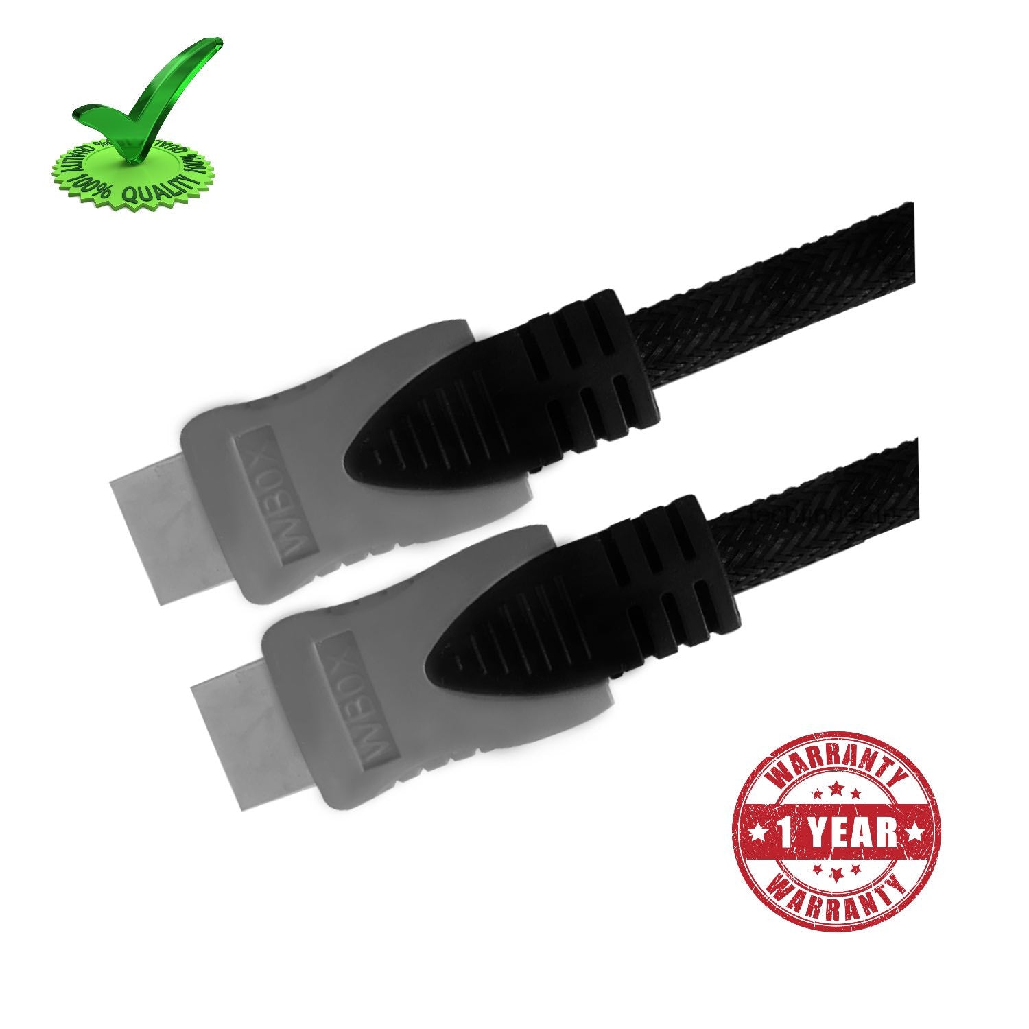 W Box WBT0E-HDMI1X5ME High Speed 1.5mtr 4K HDMI Cable W Box WBT0E-HDMI1X5ME High Speed 1.5mtr 4K HDMI Cable